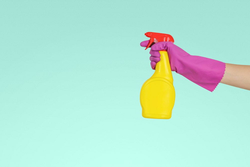 Colorful eco cleaning cloths